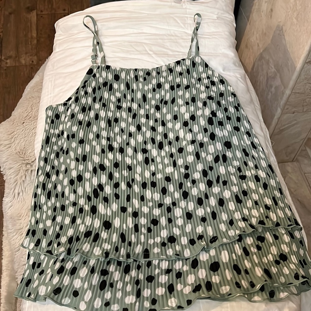 Women’s Small Ann Taylor Polka Dot Tank Top